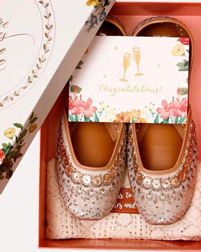 BRIDAL BOX SET - Silver & Gold