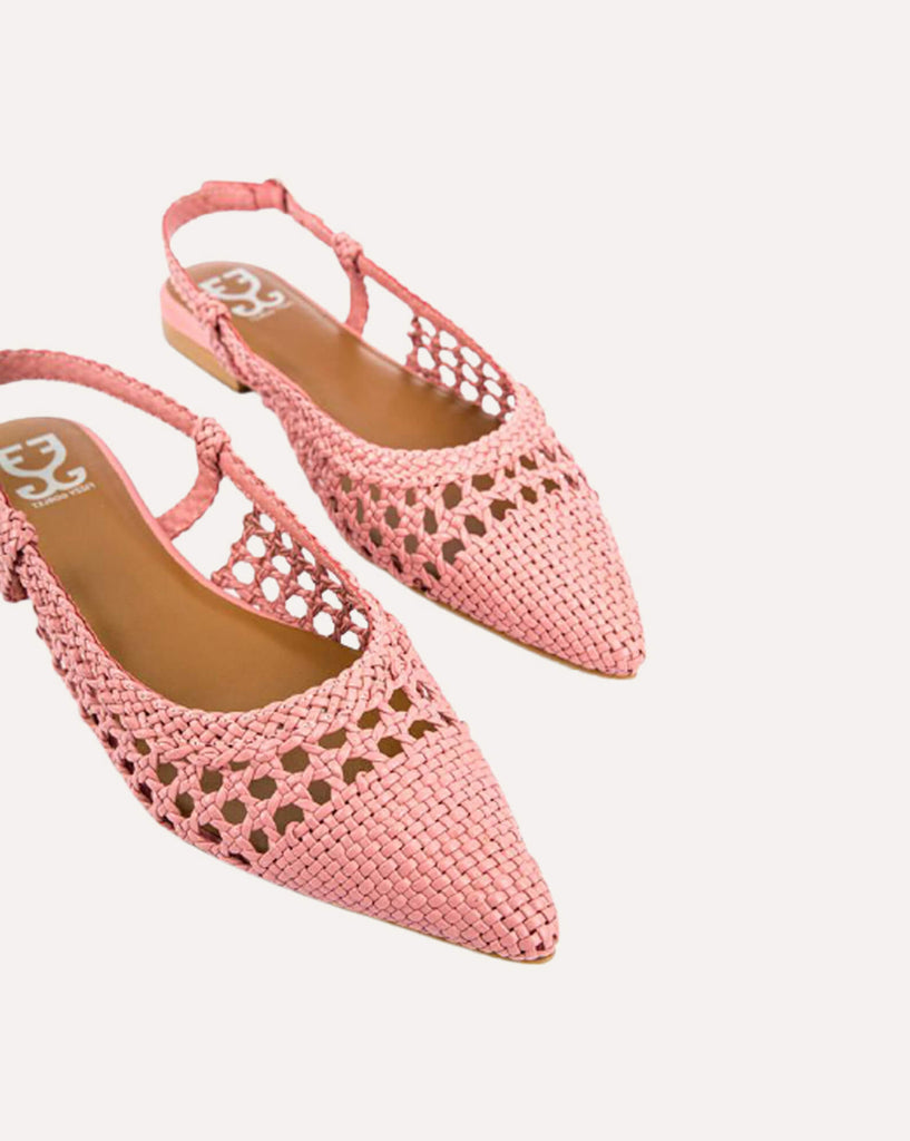 Cotton Candy : Slingback Mules