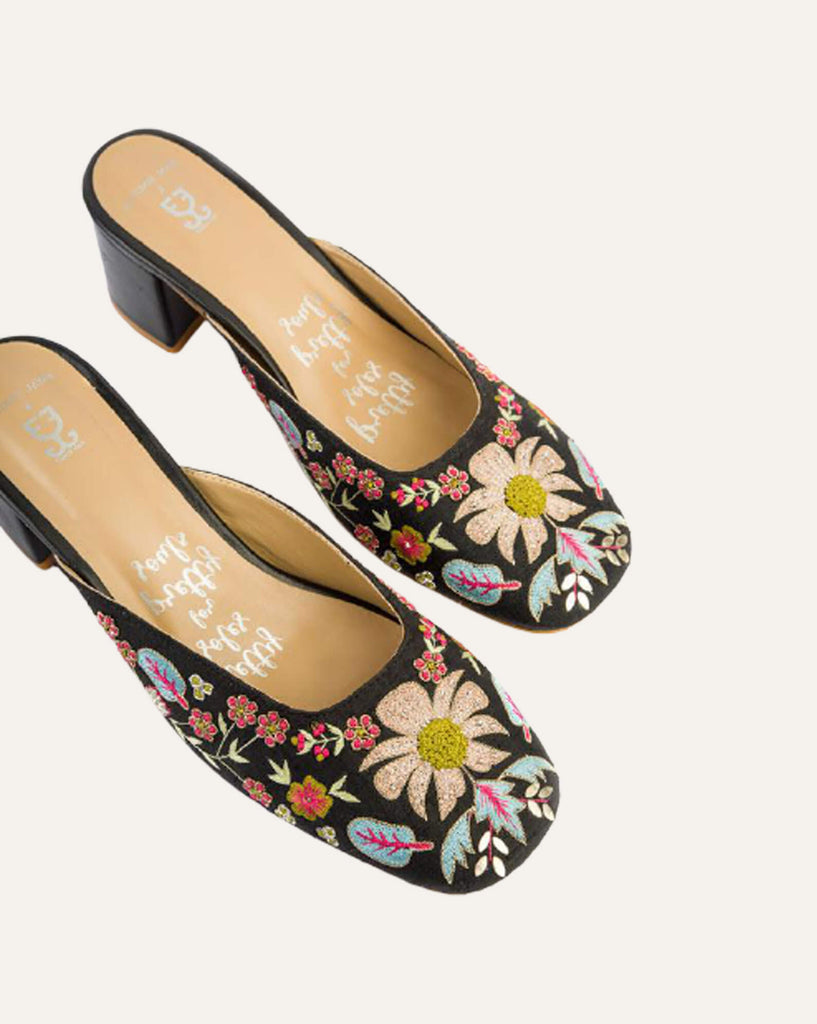 Moonflower Night : Heels - Payal Singhal X Fizzy Goblet- Limited Edition