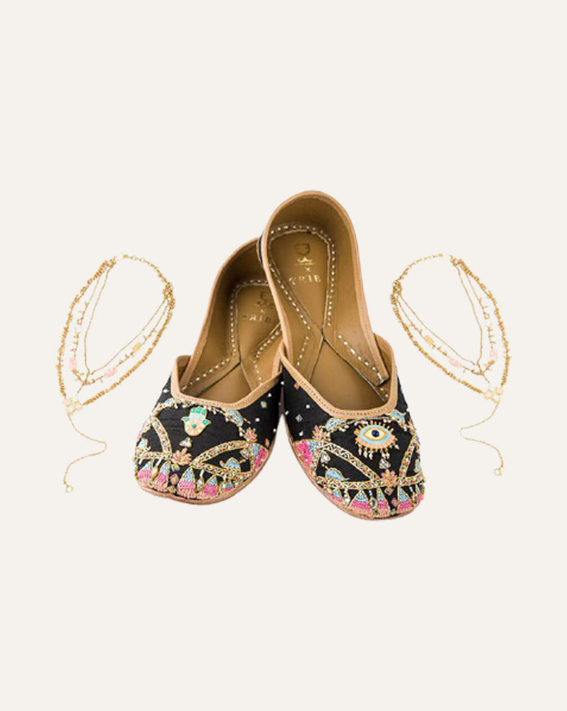 Nazar + Anklets : Juttis - Tribe X Fizzy Goblet