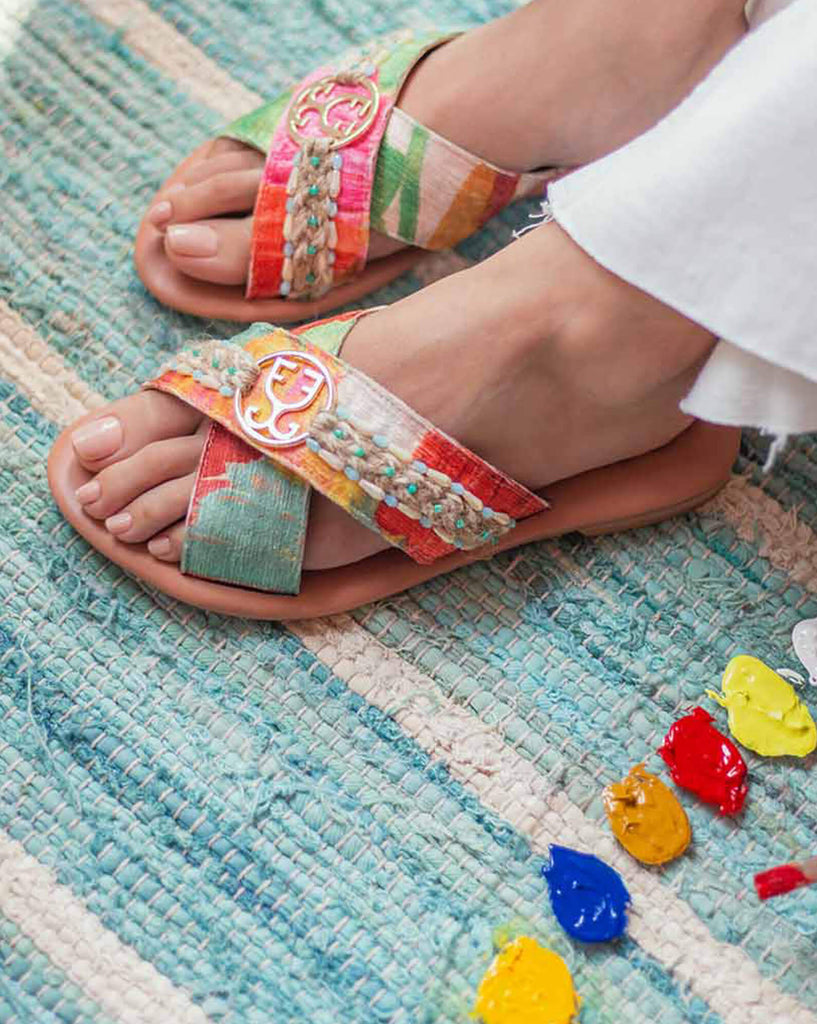Printspiration : Criss Cross Slides - Vegan