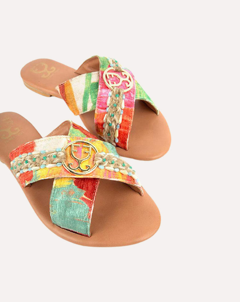 Printspiration : Criss Cross Slides - Vegan