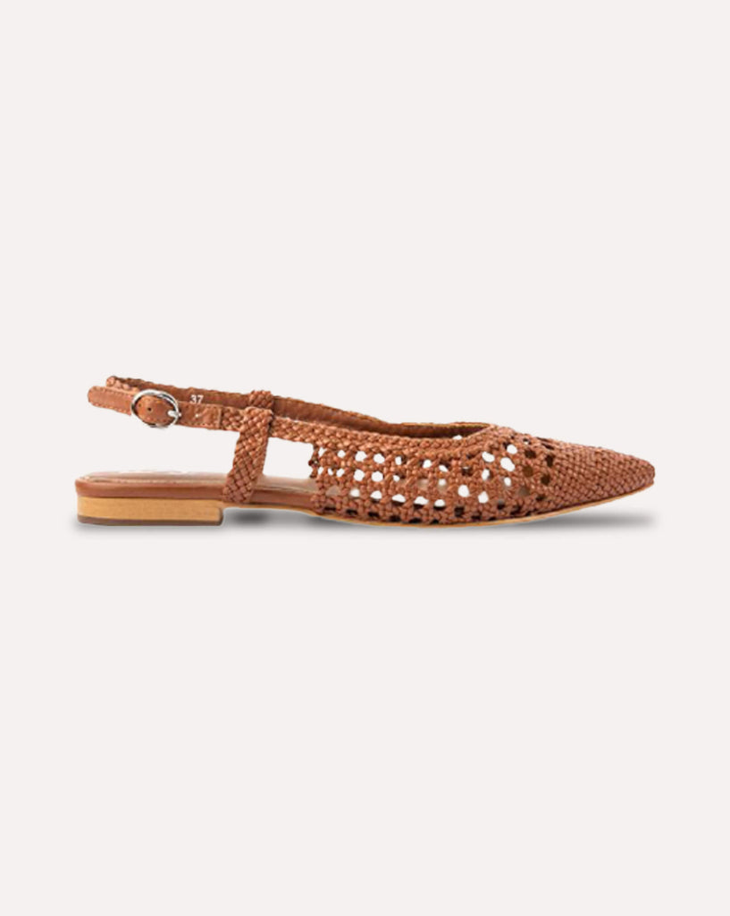 Salted Caramel Crunch : Slingback Mules