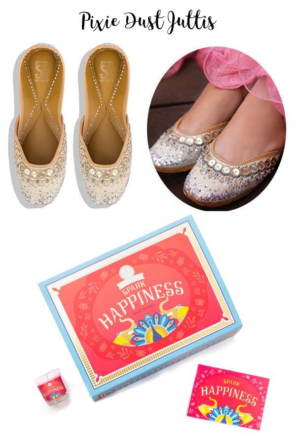 Shoes (your choice) + Candle : Festive Gift Box -  Festive Gift Box - Fizzy Goblet