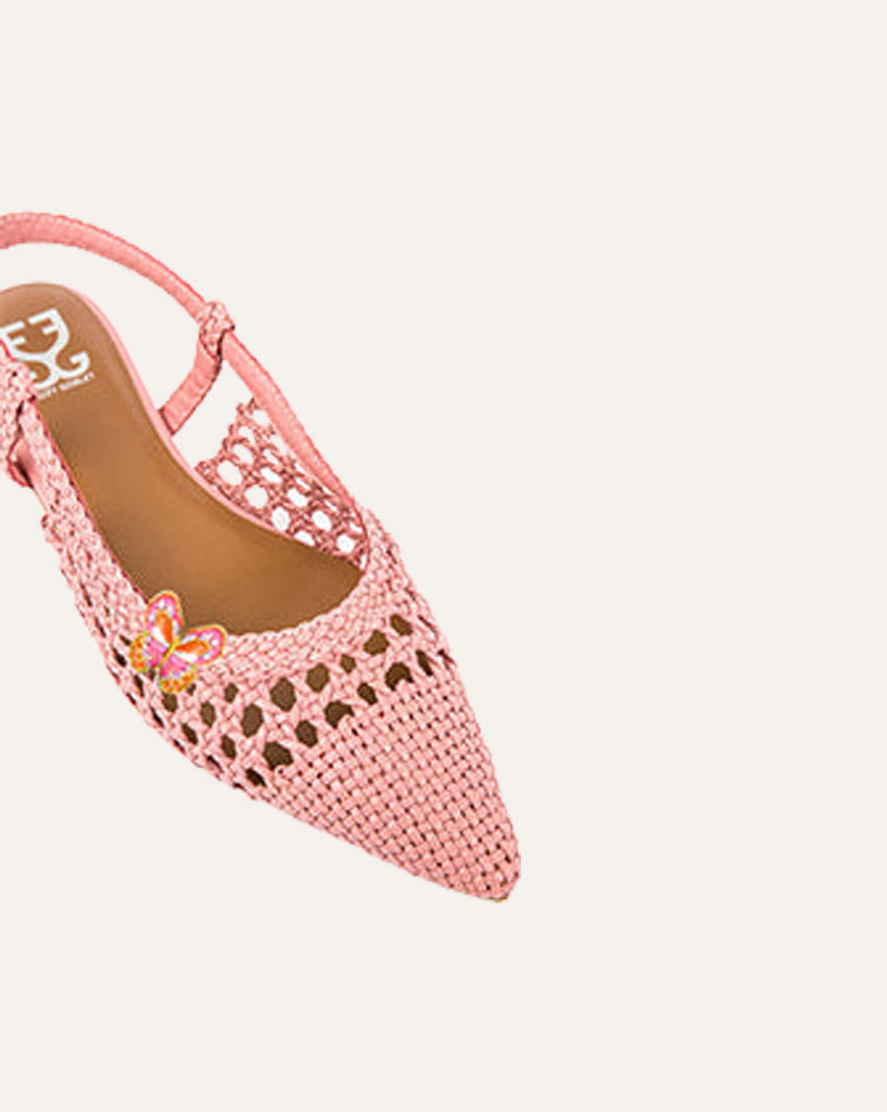 Cotton Candy + 🦋🌸 : Slingback Mules