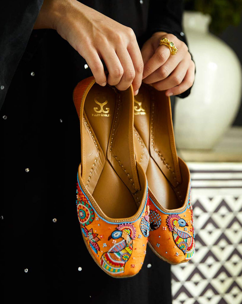 Madhubani Magic : Juttis