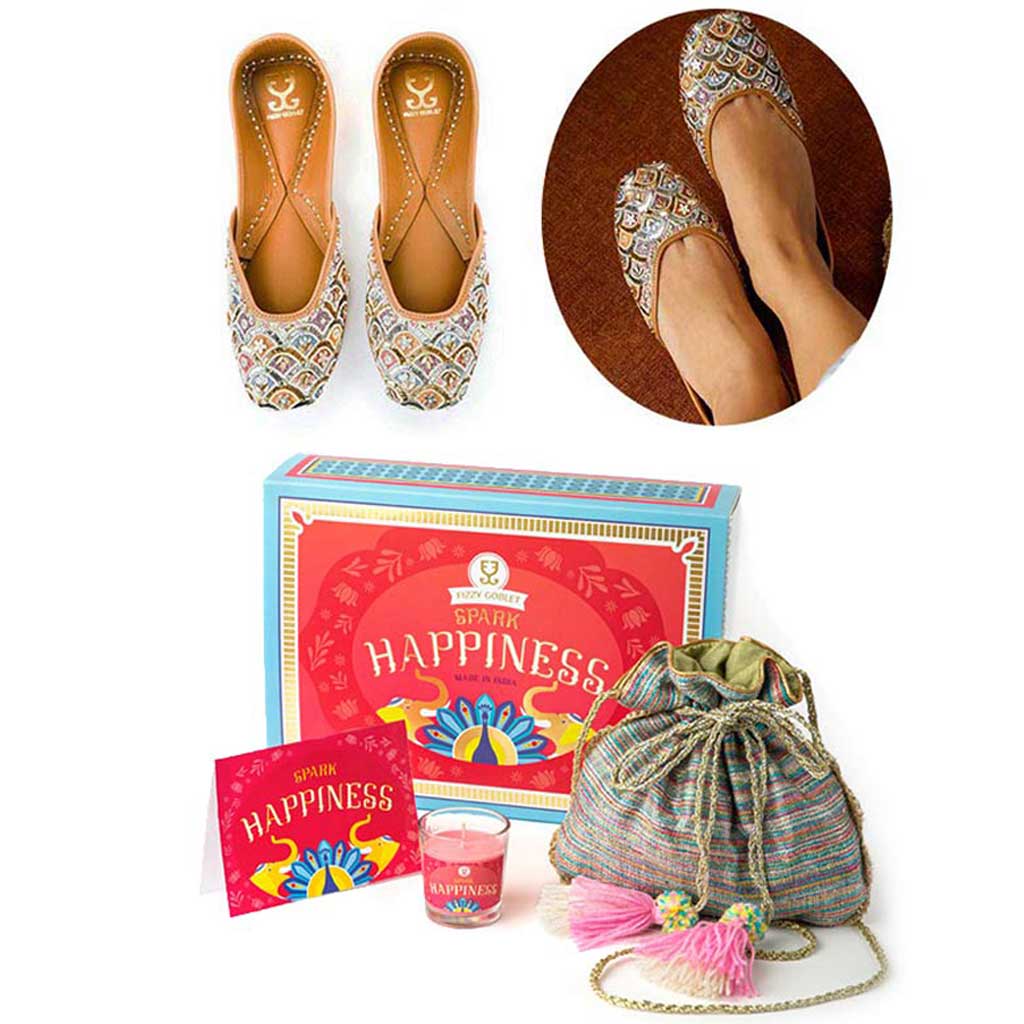 Celestial+Potli+Candle -  Festive Gift Box - Fizzy Goblet
